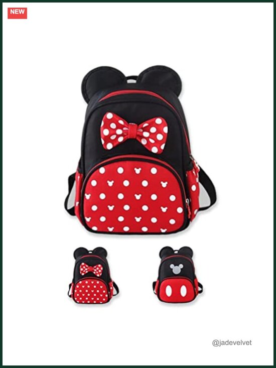 Disney Christmas 2025 Lil Rin Rin Plush Badge Red New
